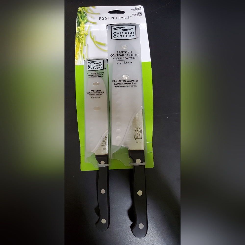Chicago Cutlery Santoku Knife Set